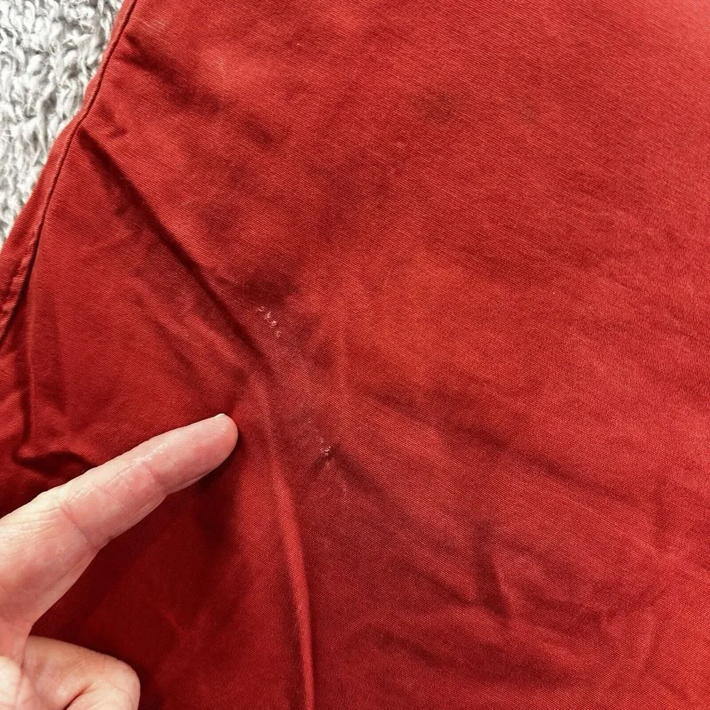 J.Crew Factory Rivington Shorts‎ Mens 34 Red Chino 11